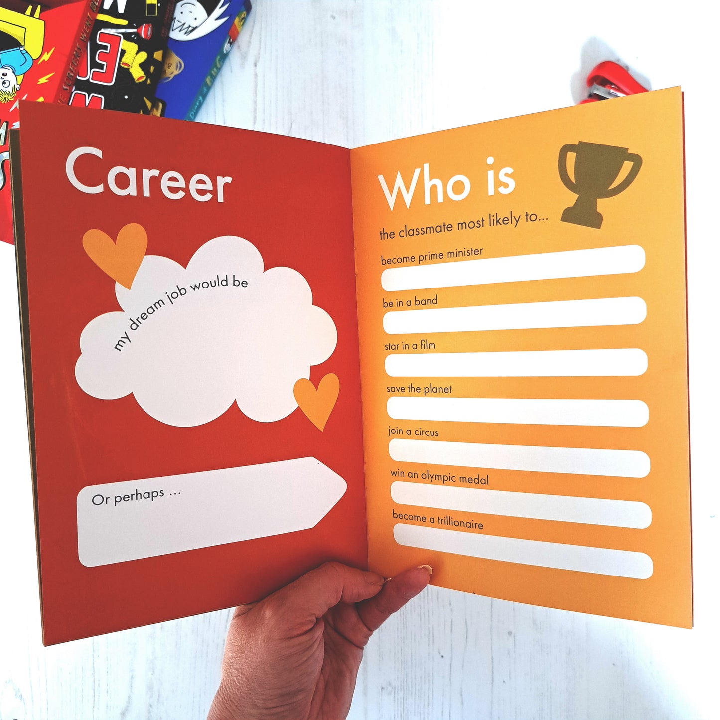 Primary School Leavers - Fill-in Booklet