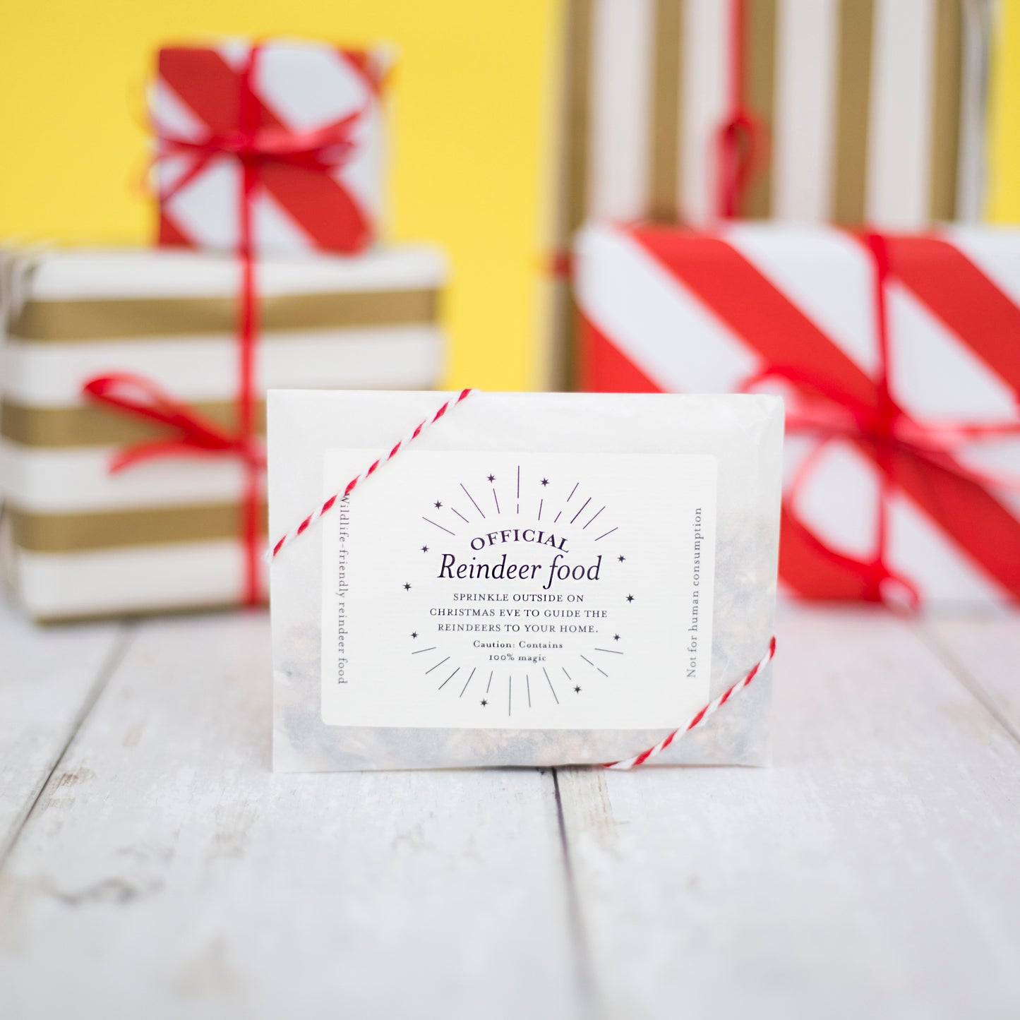 Wild life friendly Eco-friendly Reindeer Food