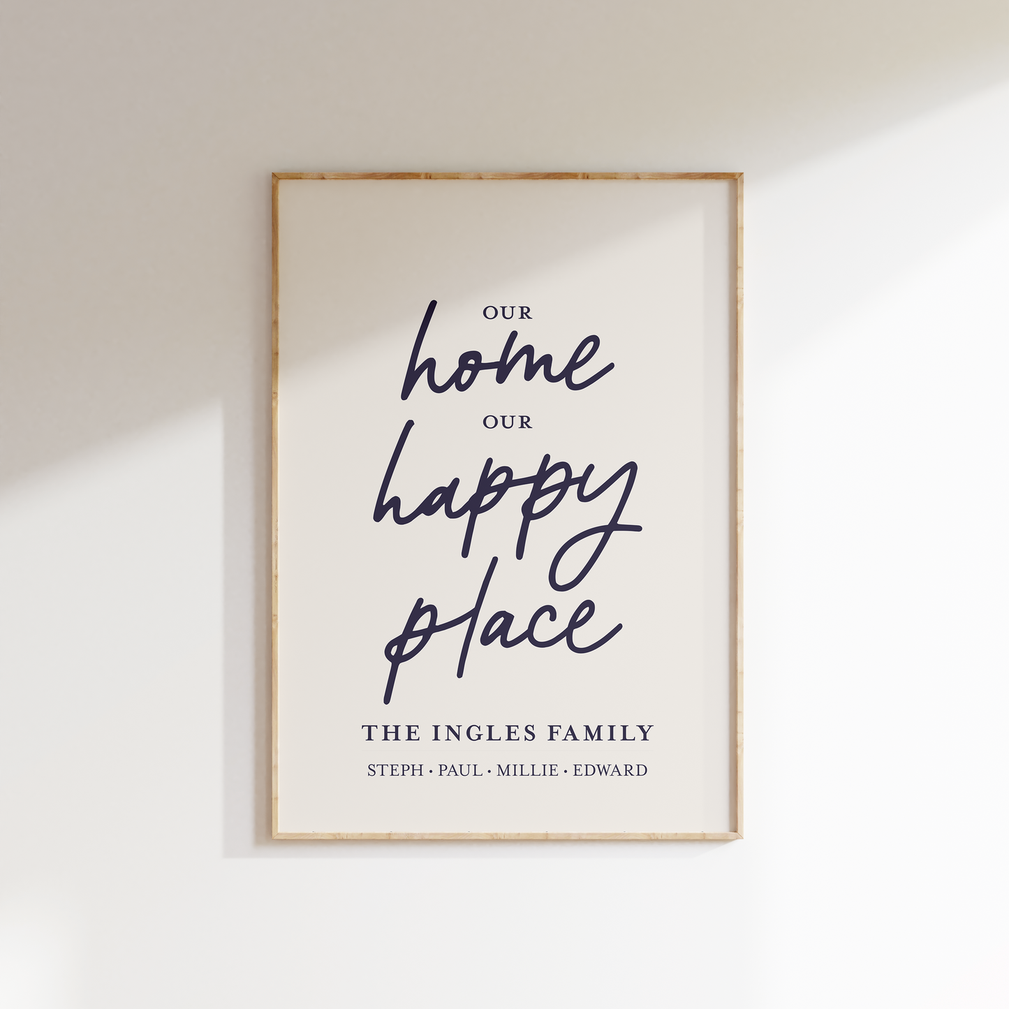 New Home Personalised Print