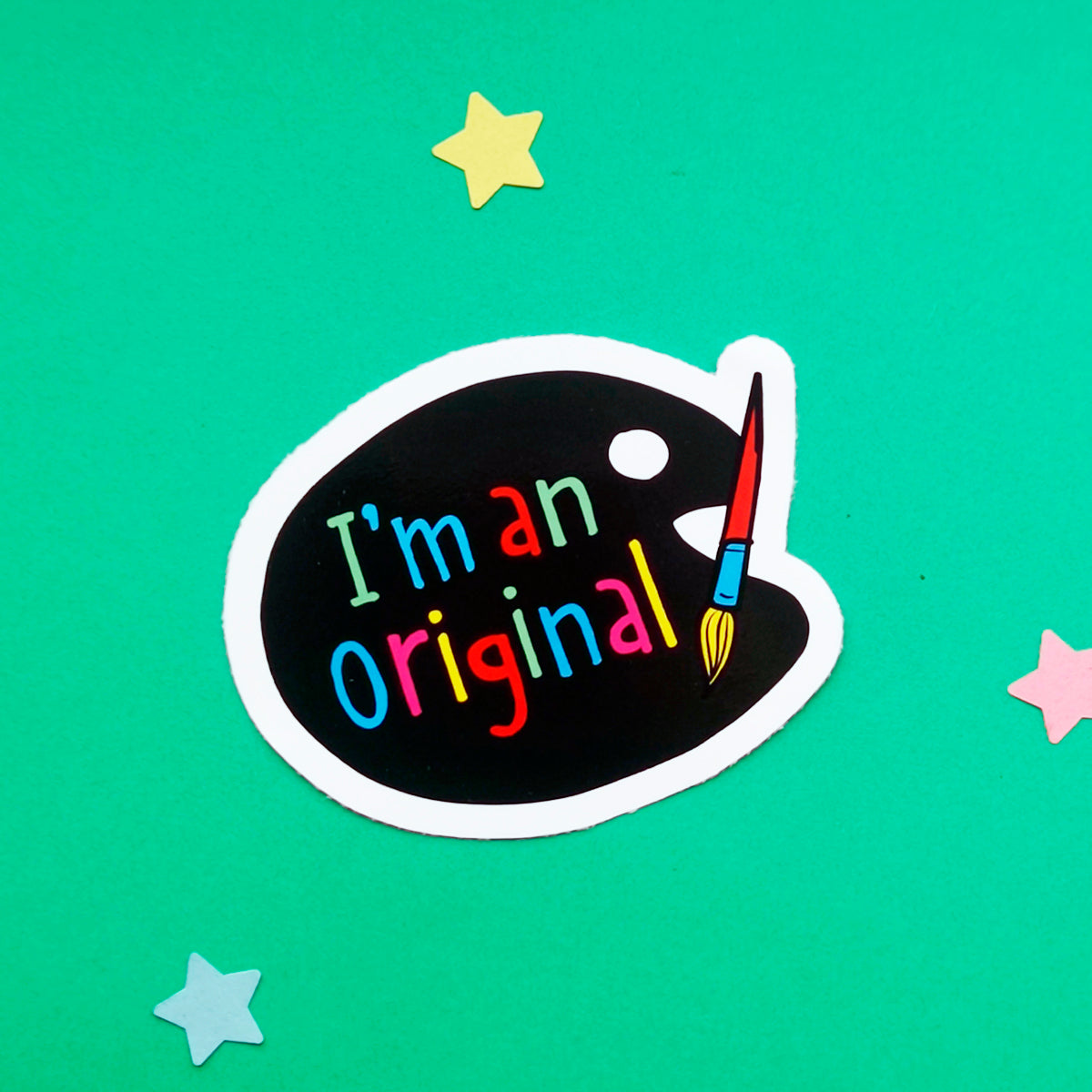 I'm an original Vinyl Sticker | Mental Health Sticker