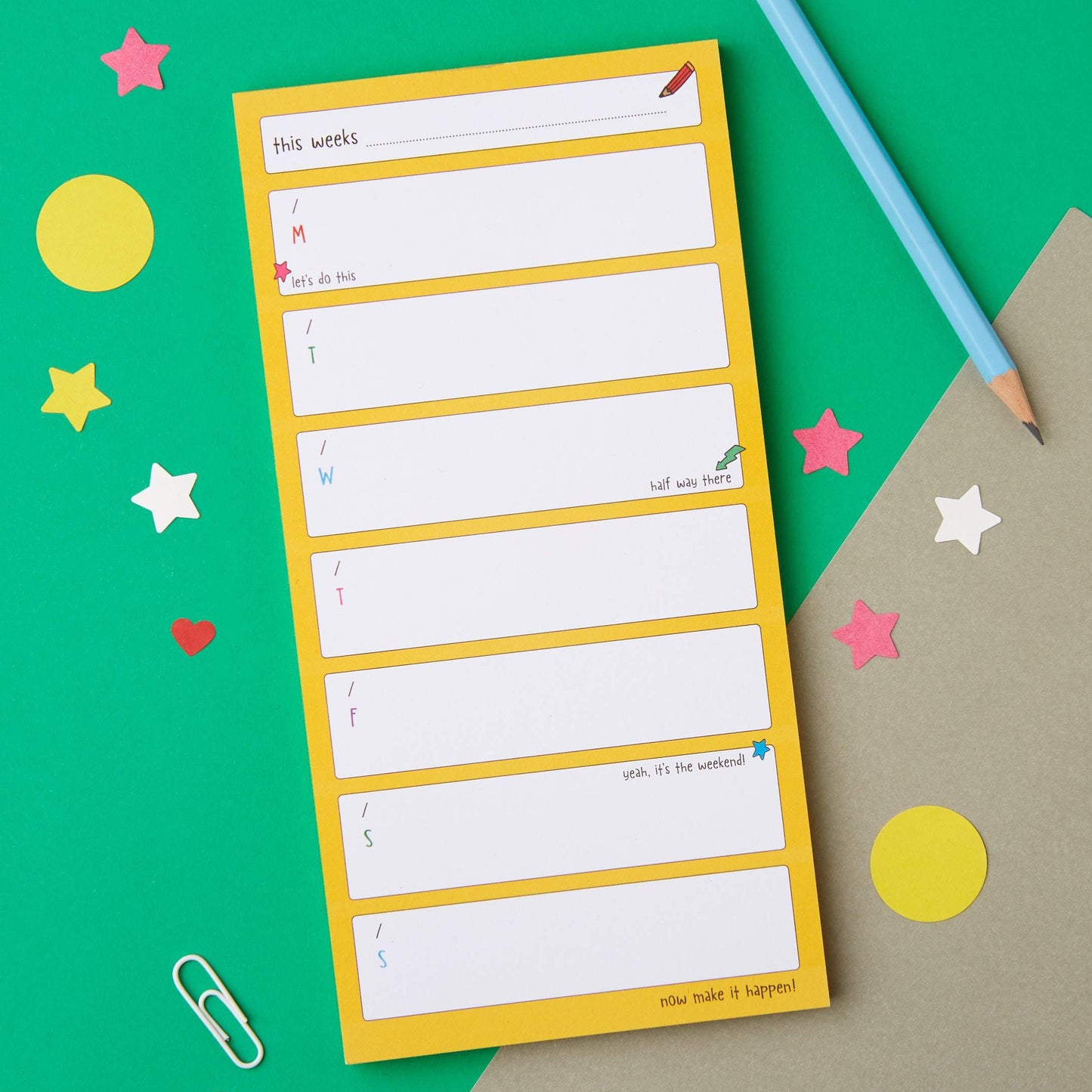 Weekly Planner notepad