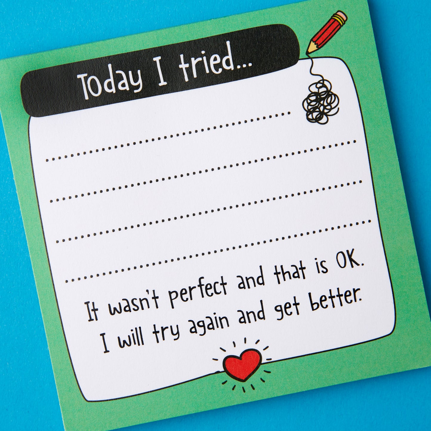 Today I Tried Square Notepad