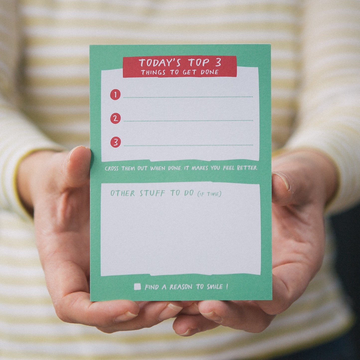 Top 3 things To Do Notepad