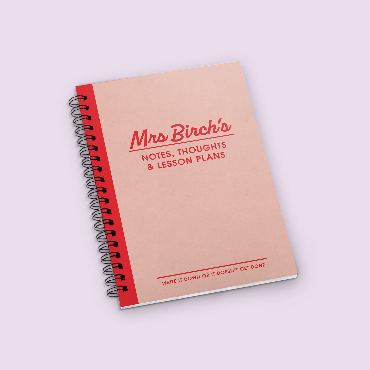 Personalised Teacher Notebook