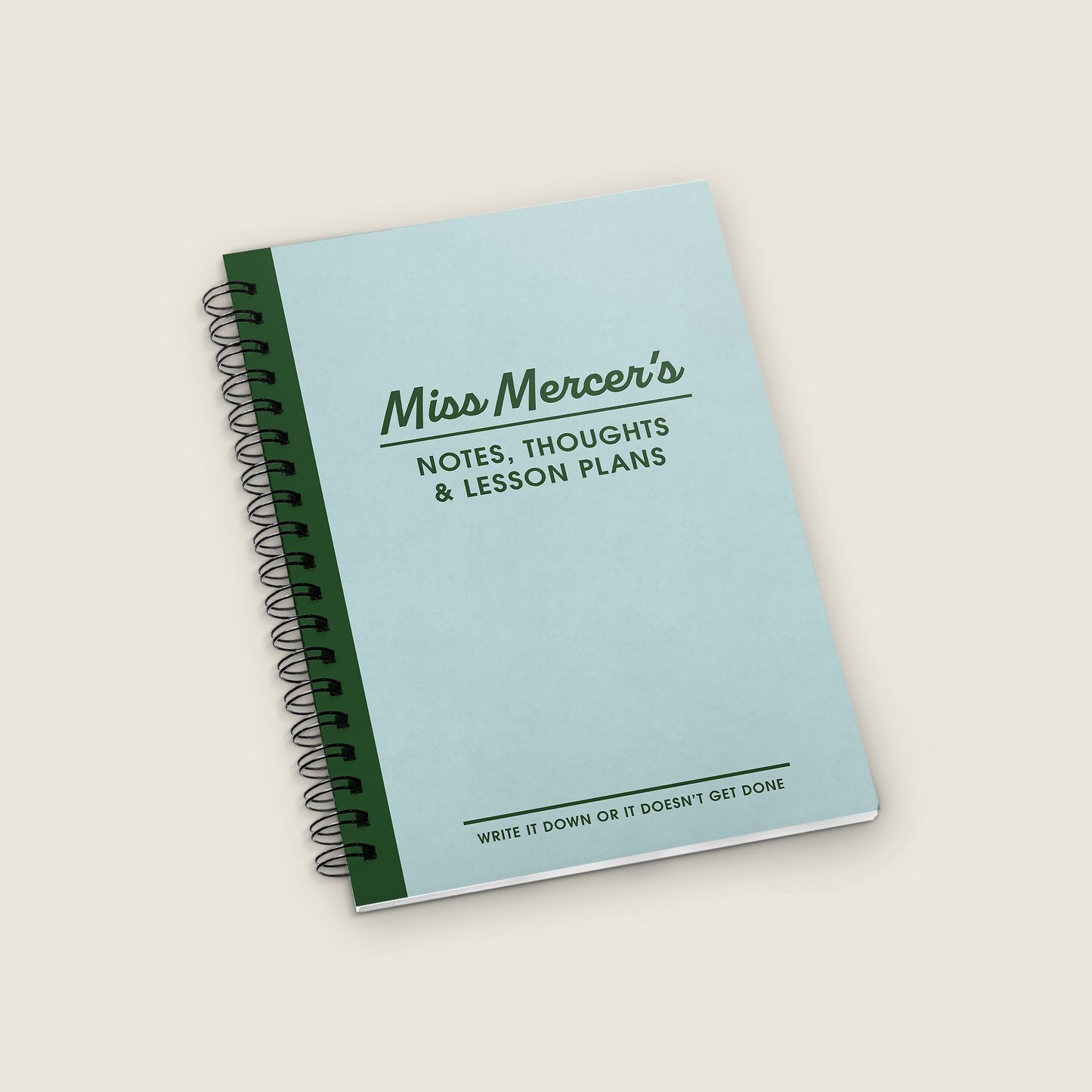 Personalised Teacher Notebook