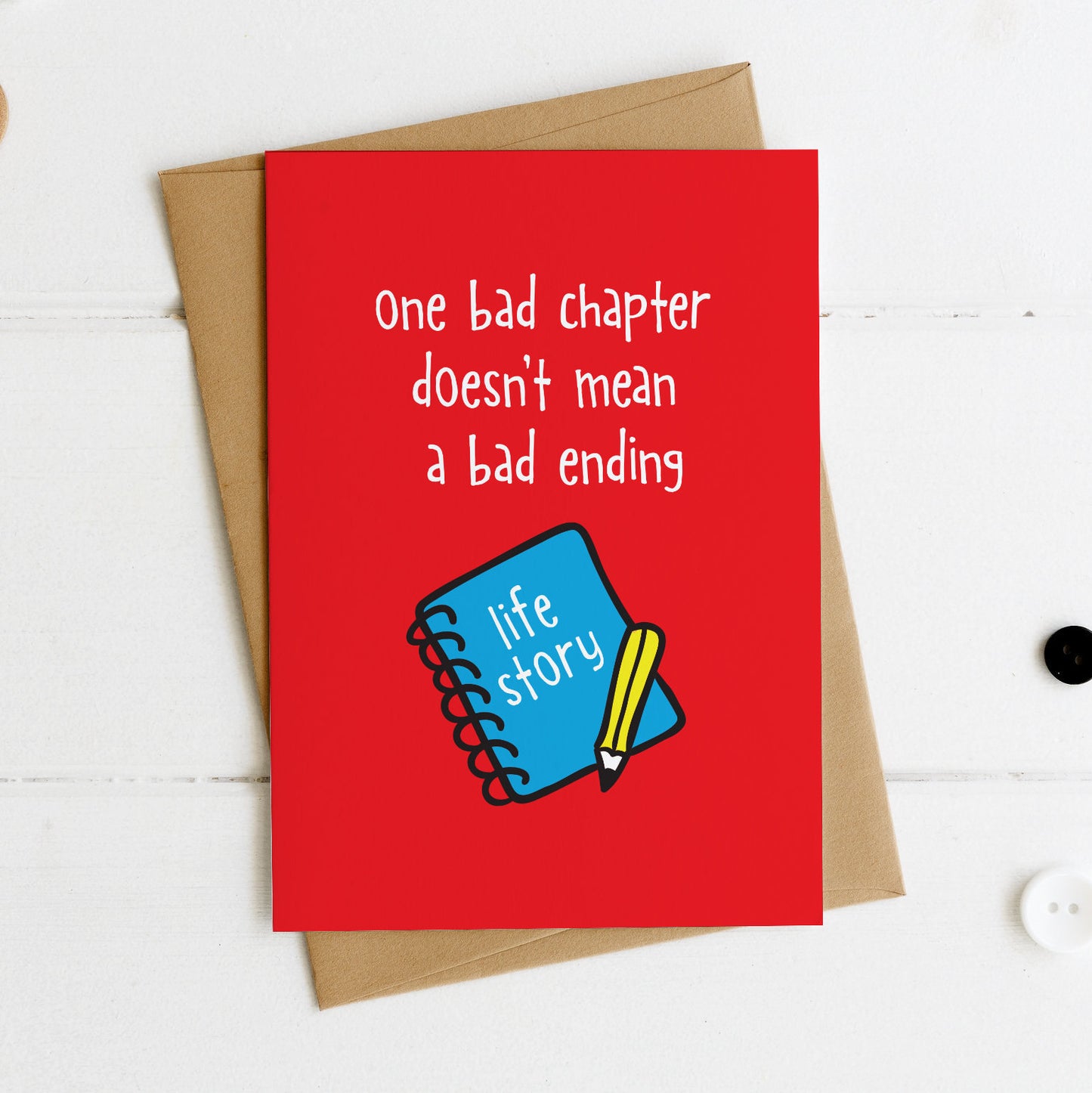 One Bad Chapter Postcard - the-poppy-lane
