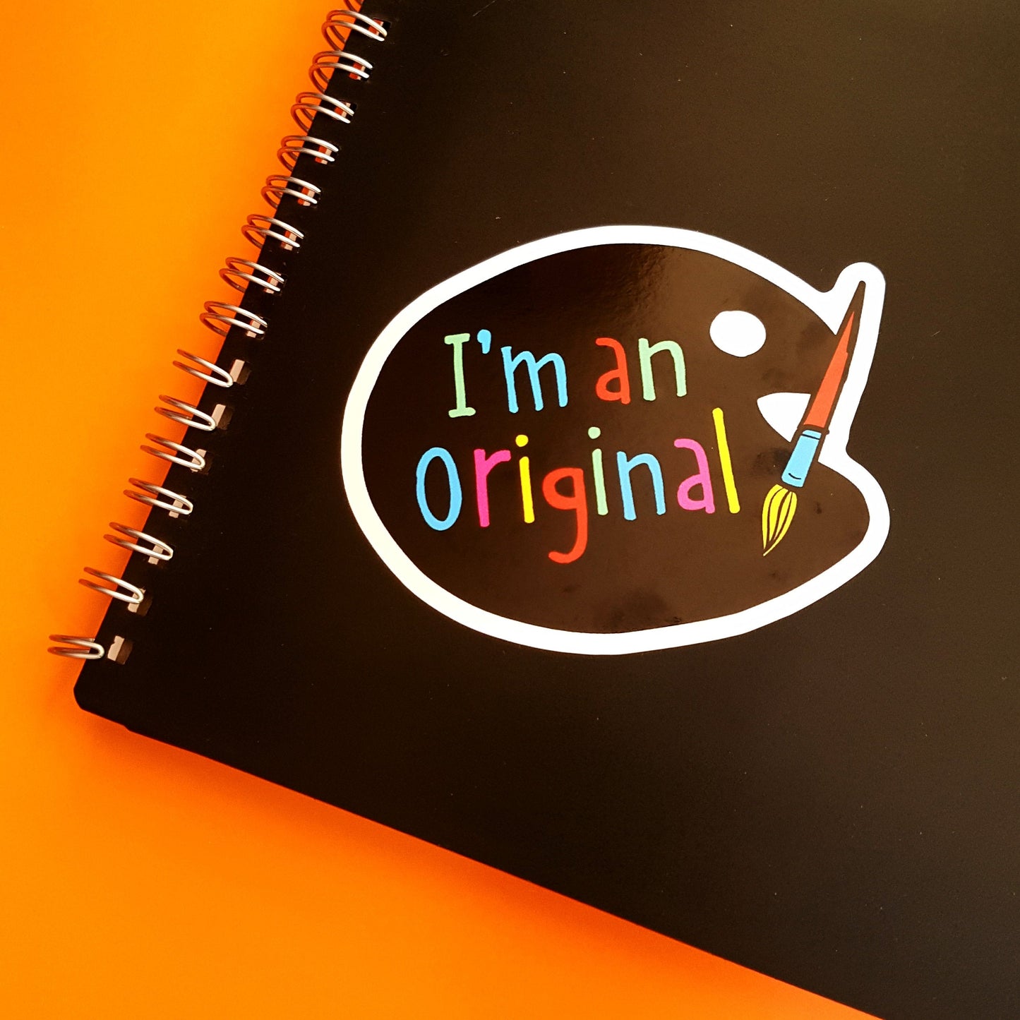 I'm an original Vinyl Sticker | Mental Health Sticker - the-poppy-lane