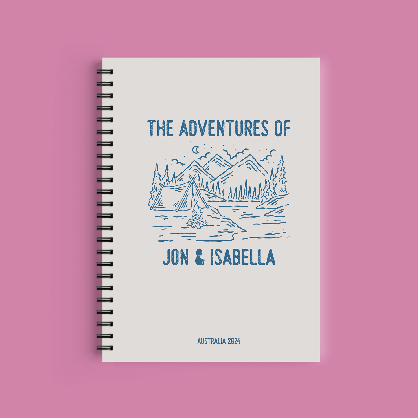 Personalised Adventures Notebook